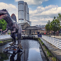 Buy canvas prints of Granary Wharf Leeds by Tim Hill