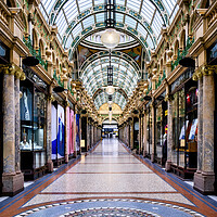Buy canvas prints of Leeds County Arcade by Tim Hill