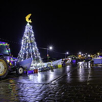 Buy canvas prints of Filey Christmas Tree by Tim Hill