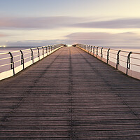 Buy canvas prints of Majestic Sunrise at Saltburn Pier by Tim Hill