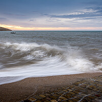 Buy canvas prints of Filey Beach at High Tide by Tim Hill