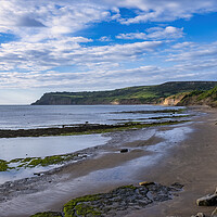 Buy canvas prints of Serenity of Robin Hoods Bay by Tim Hill