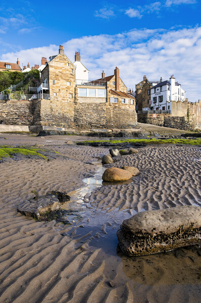 Robin Hoods Bay Picture Board by Tim Hill