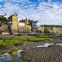 Buy canvas prints of Robin Hoods Bay Seafront by Tim Hill