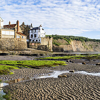 Buy canvas prints of The Enchanting Seafront of Robin Hoods Bay by Tim Hill