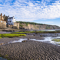 Buy canvas prints of Robin Hoods Bay Seafront by Tim Hill