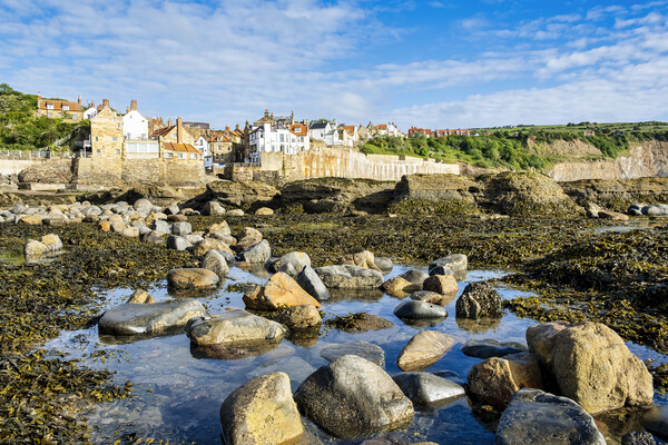 Robin Hoods Bay Yorkshire Picture Board by Tim Hill