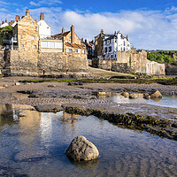 Buy canvas prints of Robin Hoods Bay Seafront by Tim Hill