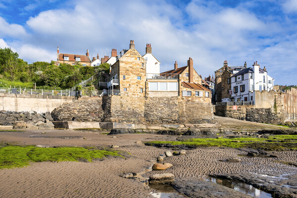 Captivating Seafront of Robin Hoods Bay Picture Board by Tim Hill