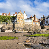 Buy canvas prints of Captivating Seafront of Robin Hoods Bay by Tim Hill