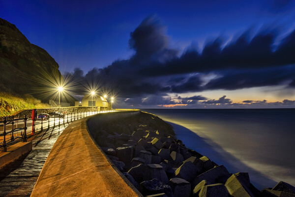 Scarborough Marine Drive Picture Board by Tim Hill