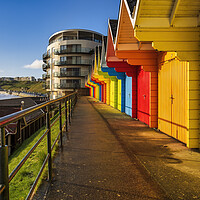 Buy canvas prints of The Sands Scarborough by Tim Hill