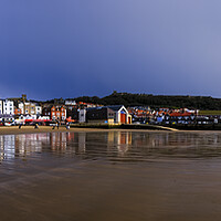 Buy canvas prints of Scarborough South Beach Panoramic by Tim Hill