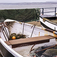 Buy canvas prints of Filey Fishing Boats by Tim Hill