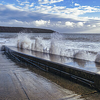 Buy canvas prints of Filey at High Tide by Tim Hill