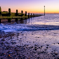 Buy canvas prints of Withernsea Beach Seascape by Tim Hill