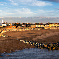 Buy canvas prints of Withernsea Drone Panoramic by Tim Hill
