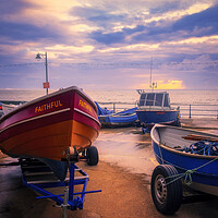 Buy canvas prints of The Resilient Filey Faithful by Tim Hill