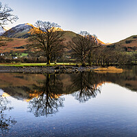 Buy canvas prints of Buttermere Panoramic by Tim Hill