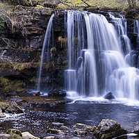Buy canvas prints of East Gill Force Yorkshire by Tim Hill