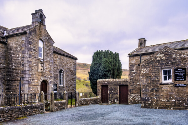Keld Old School, Yorkshire Dales Picture Board by Tim Hill