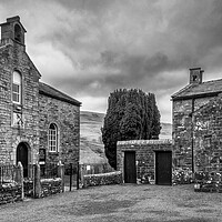 Buy canvas prints of Keld Old School Black and White by Tim Hill