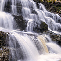 Buy canvas prints of East Gill Force Waterfall by Tim Hill