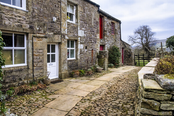 Enchanting Muker Village in Yorkshire Picture Board by Tim Hill