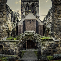 Buy canvas prints of Pontefract All Saints Church by Tim Hill