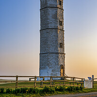 Buy canvas prints of Flamborough Old Lighthouse by Tim Hill