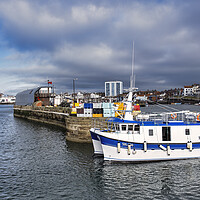 Buy canvas prints of Bridlington Fishing Boat by Tim Hill