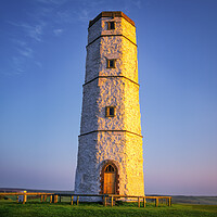 Buy canvas prints of Flamborough Old Lighthouse by Tim Hill