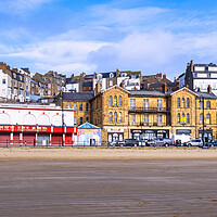Buy canvas prints of Scarborough Seafront by Tim Hill