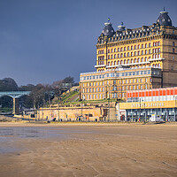 Buy canvas prints of Scarborough Grand Hotel by Tim Hill