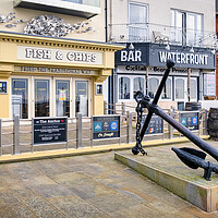 Buy canvas prints of Scarborough Anchor by Tim Hill