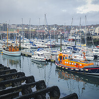 Buy canvas prints of Scarborough Harbour Yorkshire Coast by Tim Hill
