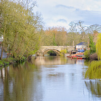 Buy canvas prints of Tranquil Beauty of Knaresborough by Tim Hill