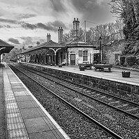 Buy canvas prints of Knaresborough Railway Station by Tim Hill