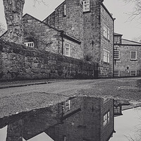 Buy canvas prints of Waterside Reflections Knaresborough by Tim Hill