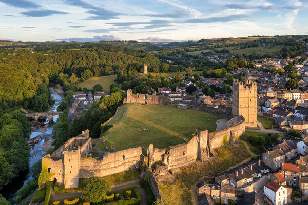 Richmond Castle North Yorkshire Picture Board by Tim Hill