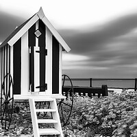 Buy canvas prints of Filey Black and White by Tim Hill