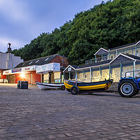 Buy canvas prints of Filey Cobble Boat Ramp by Tim Hill
