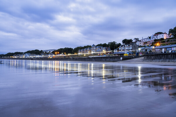 Filey Beach Reflections Picture Board by Tim Hill