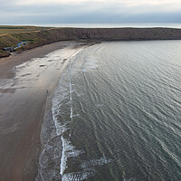 Buy canvas prints of Filey from above: Yorkshire Coast by Tim Hill