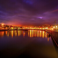 Buy canvas prints of Mystical Whitby Harbour by Tim Hill