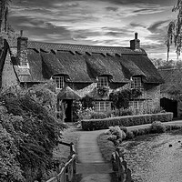 Buy canvas prints of Enchanting English Thatched Cottage by Tim Hill
