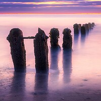 Buy canvas prints of Surreal Sandsend Sunrise by Tim Hill