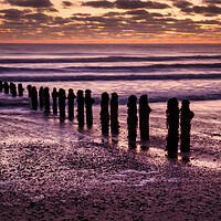 Buy canvas prints of Serenity at Sandsend by Tim Hill