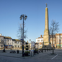 Buy canvas prints of Ripon Market Place, North Yorkshire by Tim Hill