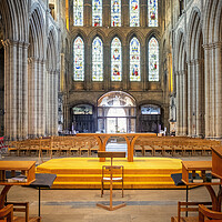 Buy canvas prints of Ripon Cathedral North Yorkshire by Tim Hill
